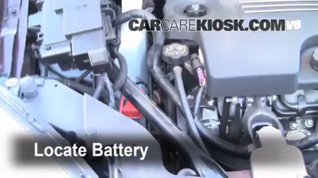 2008 Chevrolet Uplander LS 3.9L V6 Battery Replace
